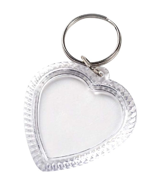 Heart Photo Frame Keychain